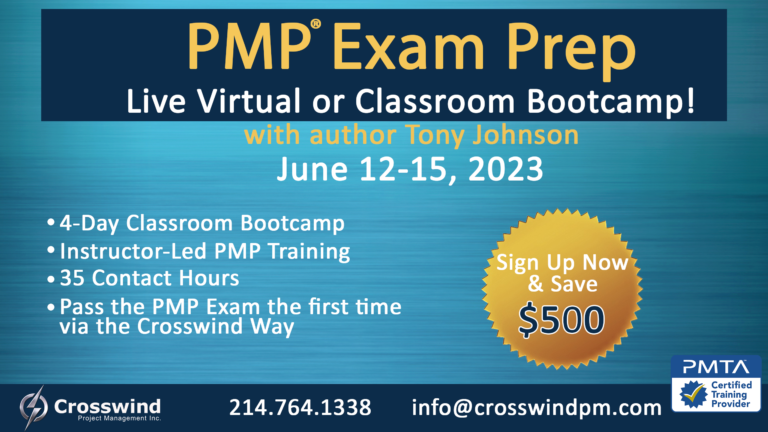 June 12 15 PMP Course Banner