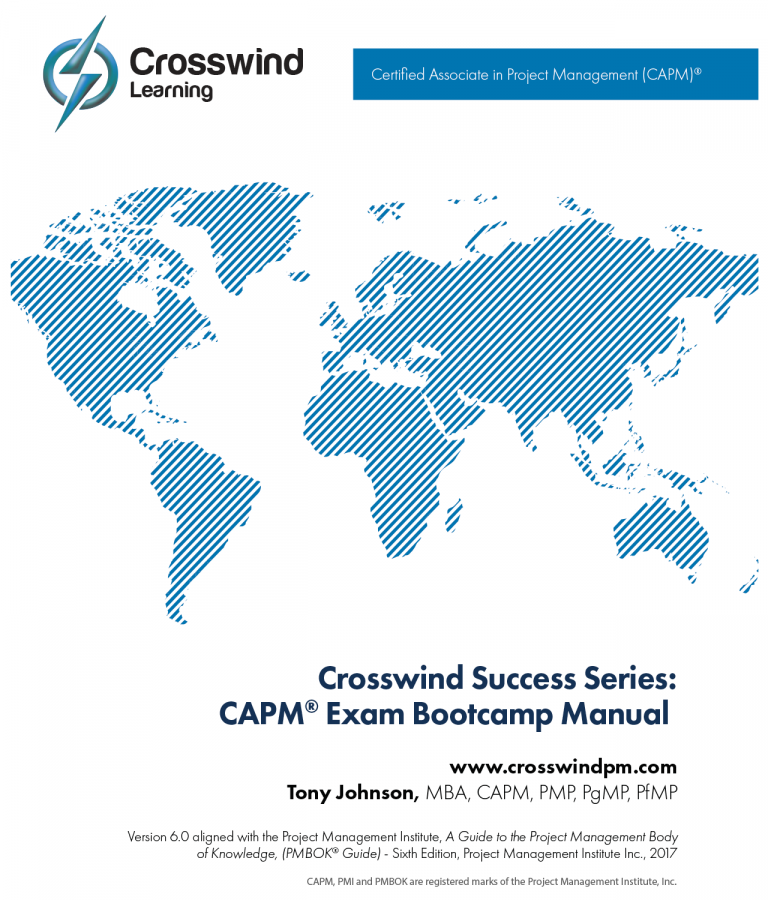 CAPM Exam Physical Products | Crosswind Learning