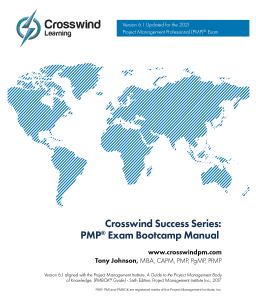 PMP V6.1 Bluebook cover front 1280 by 1500